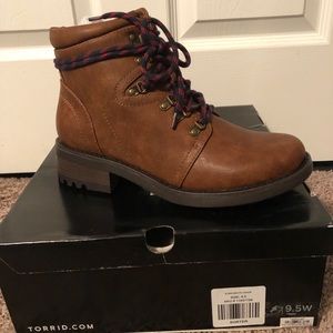 Torrid Cognac Hiker Boot 9.5W